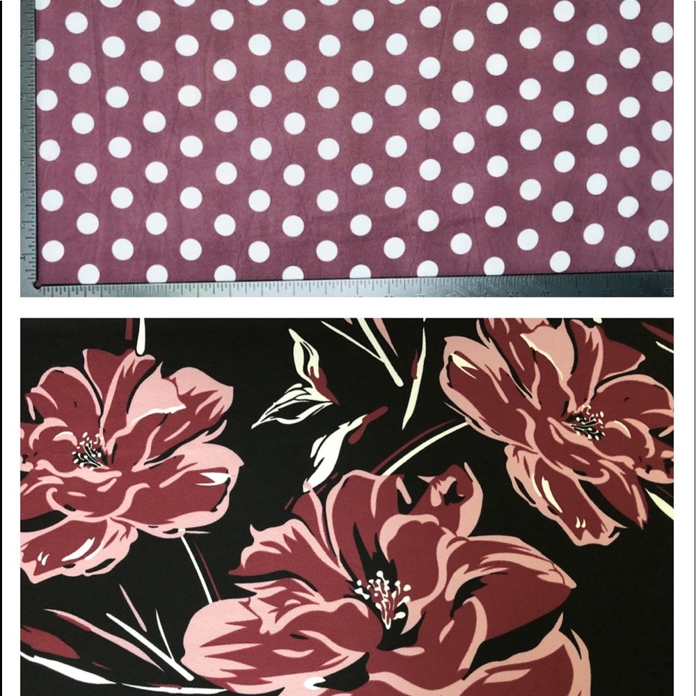 Fabric options, now accepting orders